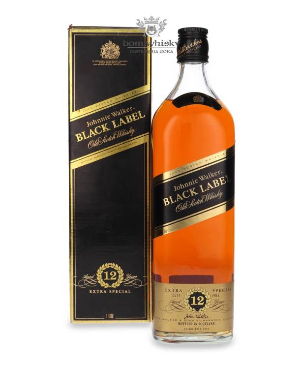 Johnnie Walker Black Label Extra Special 12-letni (Bottled 1990s) / 43%/ 1,0l  	