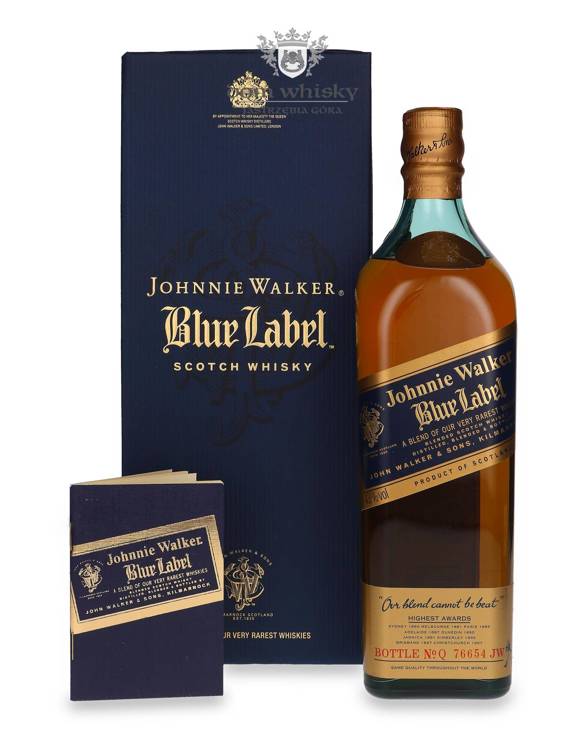 Johnnie Walker Blue Label Highest Awards (Bottle No. Q 76654 JW) / 43%/ 0,75l