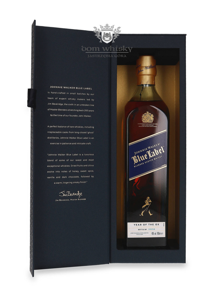 Johnnie Walker Blue Label Year Of The Ox / 40 / 0,7l Dom Whisky