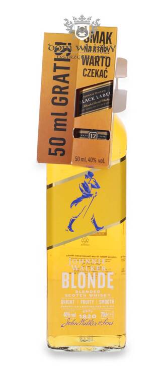 Johnnie Walker Johnnie Blonde + miniturka / 40%/ 0,7l