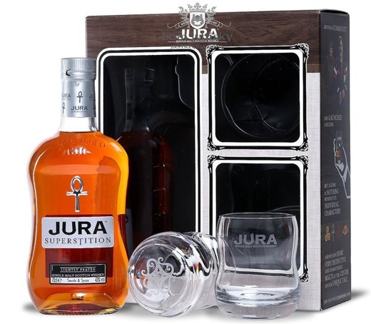 Jura Superstition (szklanki degustacyjne gratis) /43%/0,7l
