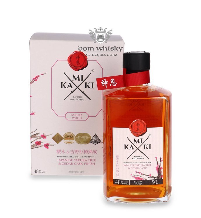 Kamiki Blended Malt Sakura Wood (Japan) / 48%/ 0,5l