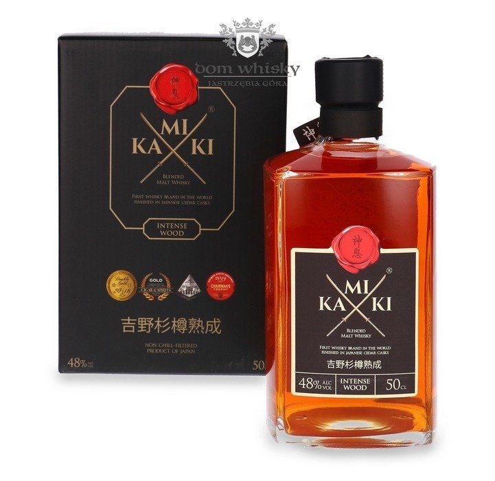 Kamiki ‘Intense Wood’ Blended Malt Whisky / 48%/ 0,5l