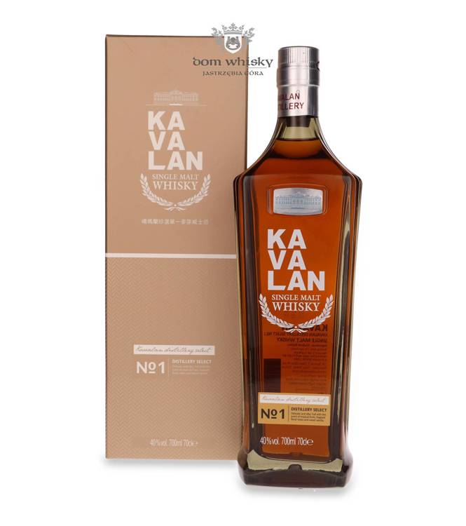 Kavalan Distillery Select No. 1 / 40%/ 0,7l	