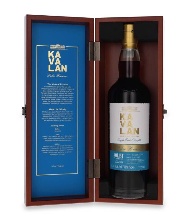 Kavalan Solist Pedro Ximenez Sherry Cask / 54% / 0,75l