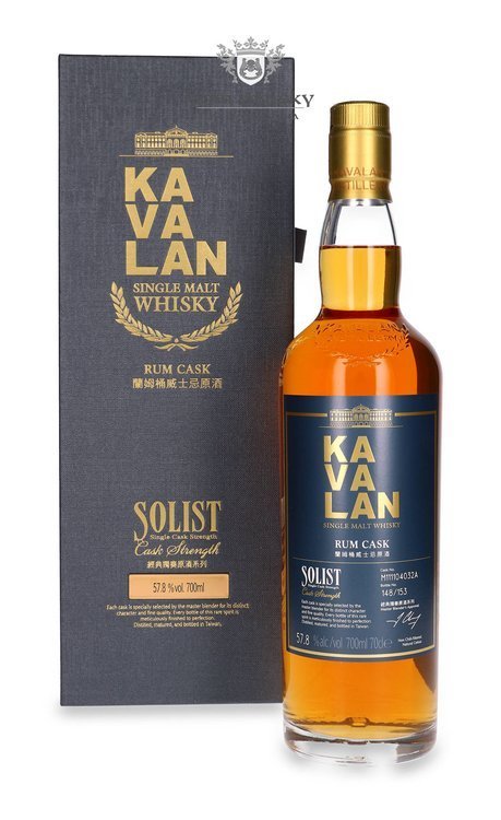 Kavalan Solist Single Malt Rum Cask / 57,8% / 0,7l