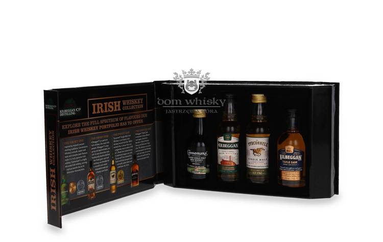 Kilbeggan Irish Whiskey Collection / 40-43% / 4 x 0,05l	