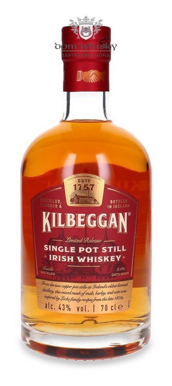 Kilbeggan Single Pot Still Irish Whiskey / 43% / 0,7l