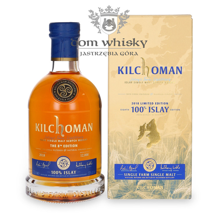 Kilchoman 100% Islay, the 8th Edition /50%/0,7l