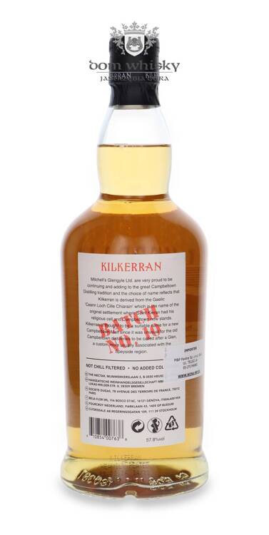 Kilkerran Heavily Peated  Batch # 10 / 57,8% / 0,7l