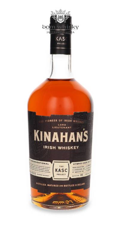 Kinahan’s Irish Blended Whiskey the Kasc Project / 43%/ 0,7l	