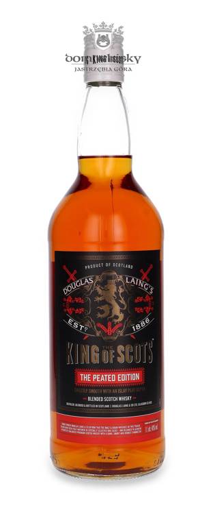 King of Scots The Peated Edition Blended Scotch Whisky / 40%/ 1,0l