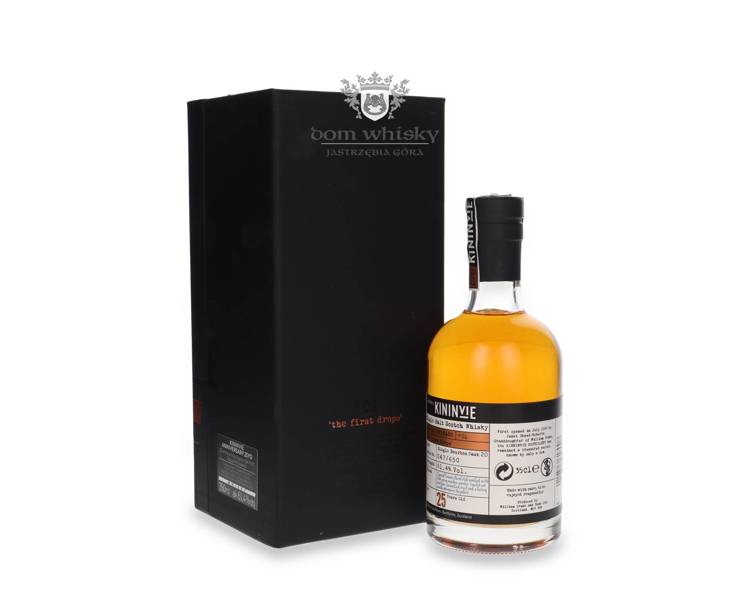 Kininvie 25-letni (D.1990) 'The First Drops' Special Release #1 / 61,4% / 0,35l
