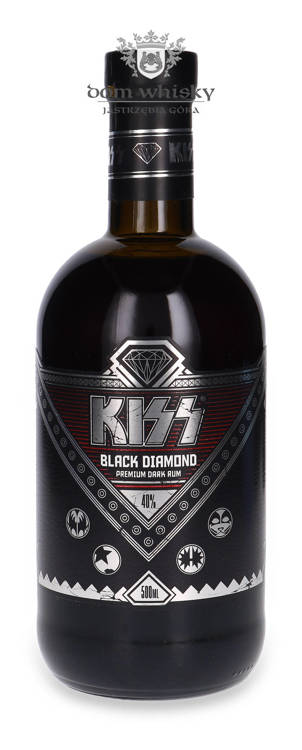 Kiss Black Diamond Premium Dark Rum / 40% / 0,5l