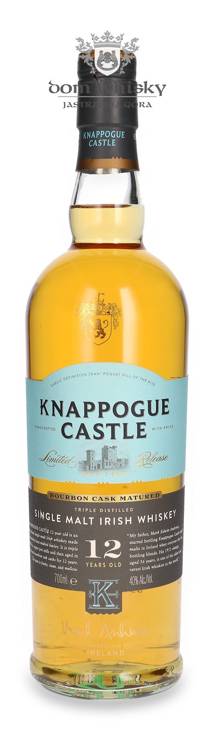 Knappogue Castle 12-letni Bourbon Cask / bez opakowania / 40%/ 0,7l