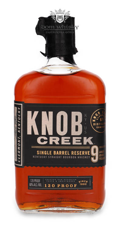 Knob Creek 9 letni Single Barrel Reserve  / 60% / 0,75l