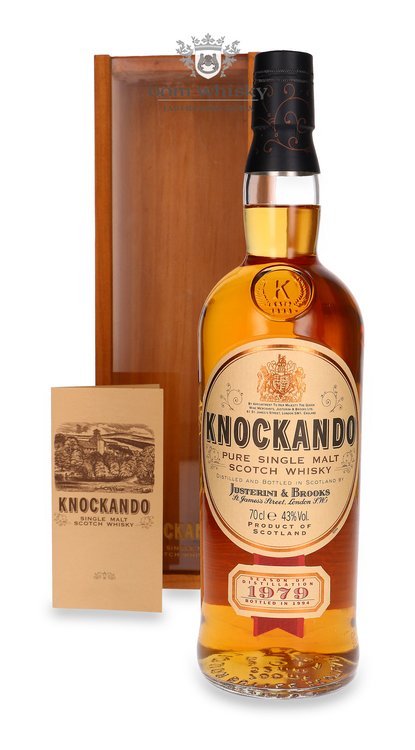 Knockando 1979 Season (Bottled 1994) Wooden Box /43%/ 0,7l	