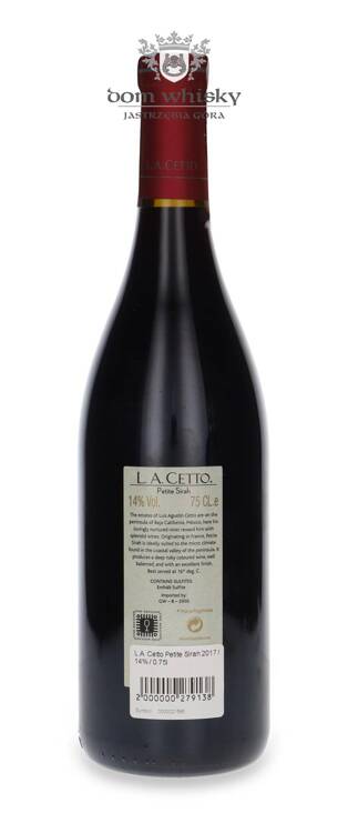 L.A. Cetto Petite Sirah 2017 / 14% / 0,75l