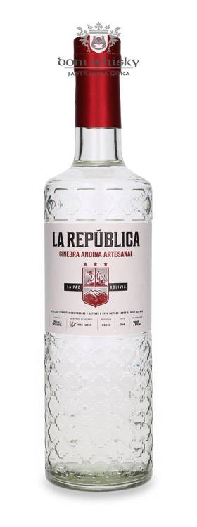 La Republica Ginebra Andina Artesanal Gin / 42% / 0,7l