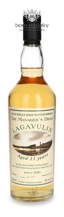 Lagavulin 11-letni (Bottled 2013), The Manager’s Dram / 57,1%/ 0,7l