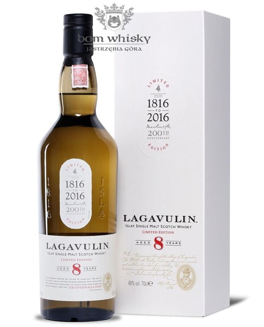 Lagavulin 8-letni, 200th Anniversary /48%/0,7l