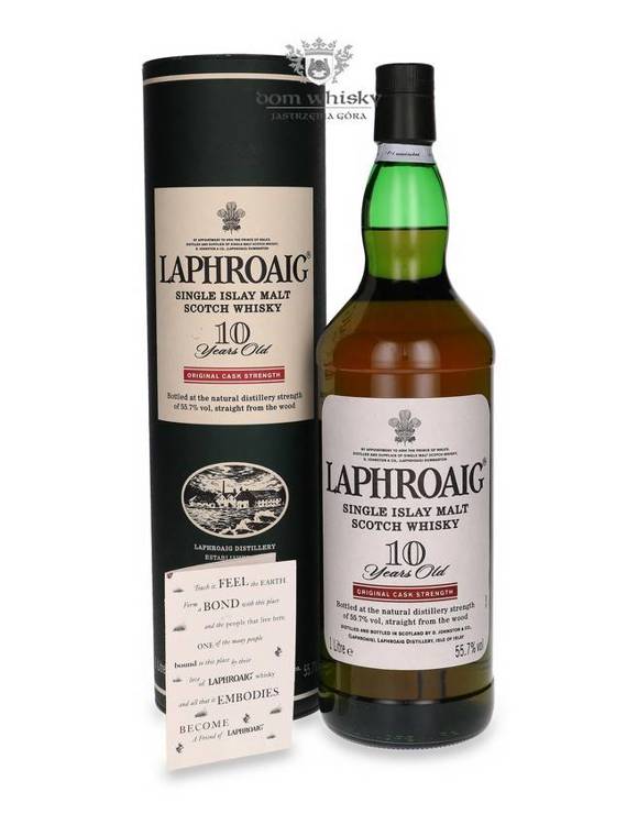 Laphroaig 10 letni Original Cask Strenght / 55,7% / 1,0l