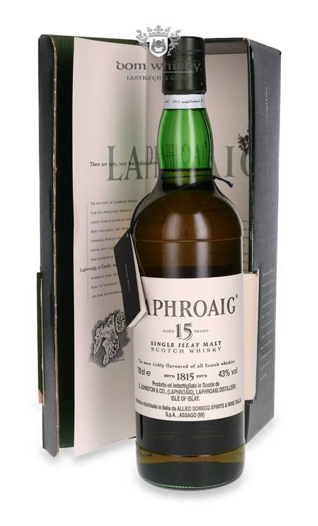 Laphroaig 15-letni (Bottled 1990s/2000s) / 43% /0,7l