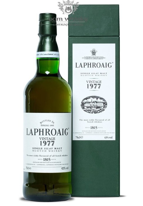 Laphroaig 18 letni D.1977 B.1995 Vintage / 43% / 0,75l