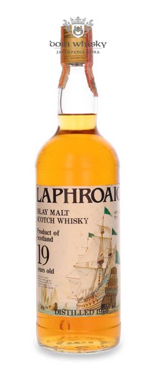 Laphroaig 19-letni (Distilled 1969) Ship Label - Screw Cap Sestante / 40%/ 0,75l