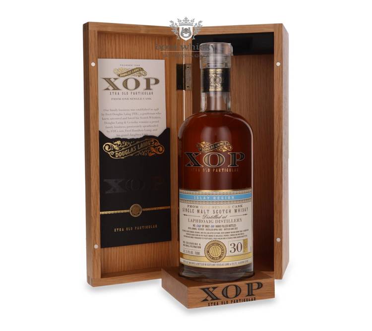 Laphroaig 30-letni (D.1992, B.2022) Douglas Laing’s XOP / 51,8% /0,7l