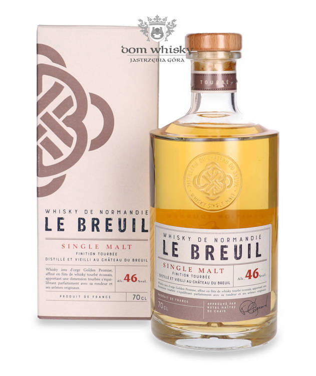 Le Breuil Finition Tourbée Whisky de Normandie / 46% / 0,7l
