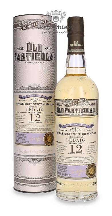 Ledaig 12-letni (D.2008, B.2020) Douglas Laing’s Old Particular / 48,4%/ 0,7l