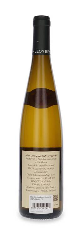 Léon Beyer Gewurztraminer 2021 /14%/ 0,75l