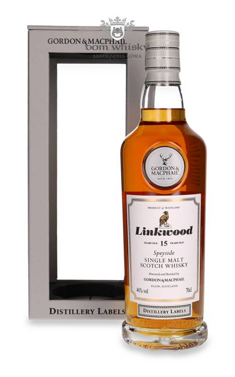 Linkwood 15-letni Distillery Labels Gordon & MacPhail / 46% / 0,7l