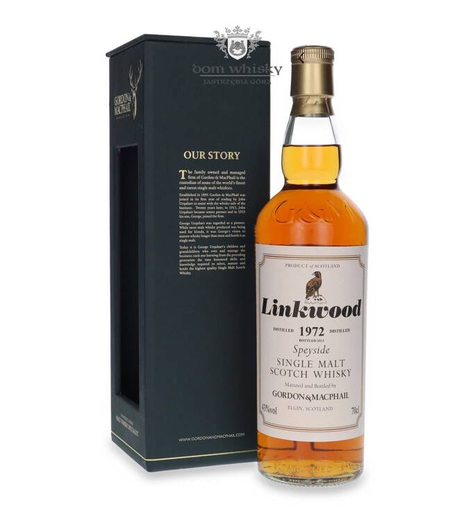 Linkwood 1972 (Bottled 2013) Gordon & MacPhail / 43%/ 0,7l		