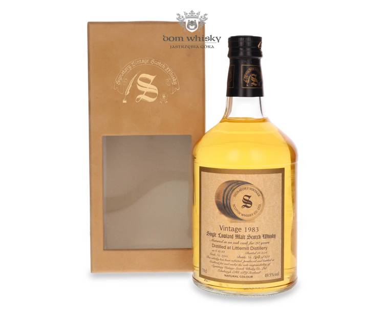 Littlemill 20-letni (D.1983, B.2004) Signatory Vintage / 49,5%/ 0,7l