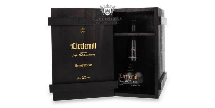 Littlemill 21-letni, Second Release (Bottled 2014)  / 47%/ 0,7l