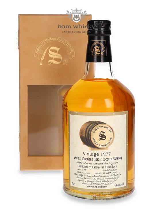 Littlemill 25-letni (D.1977, B.2003) Signatory Vintage /49,4%/ 0,7l