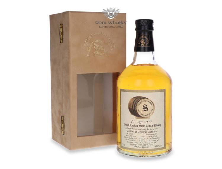 Littlemill 25-letni (D.1977, B.2003) Signatory Vintage /49,4%/ 0,7l