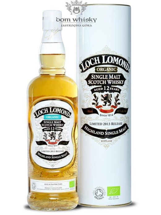 Loch Lomond Organic 12-letni (2013 Release)  /48%/0,7l