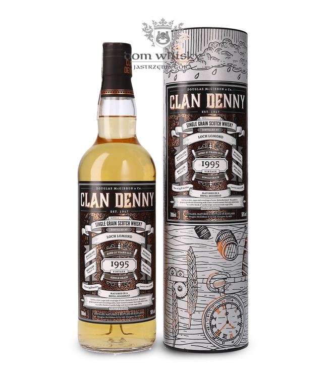 Loch Lomond Single Grain 1995 Vintage, 21-letni (B.2017) The Clan Denny / 50%/ 0,7l