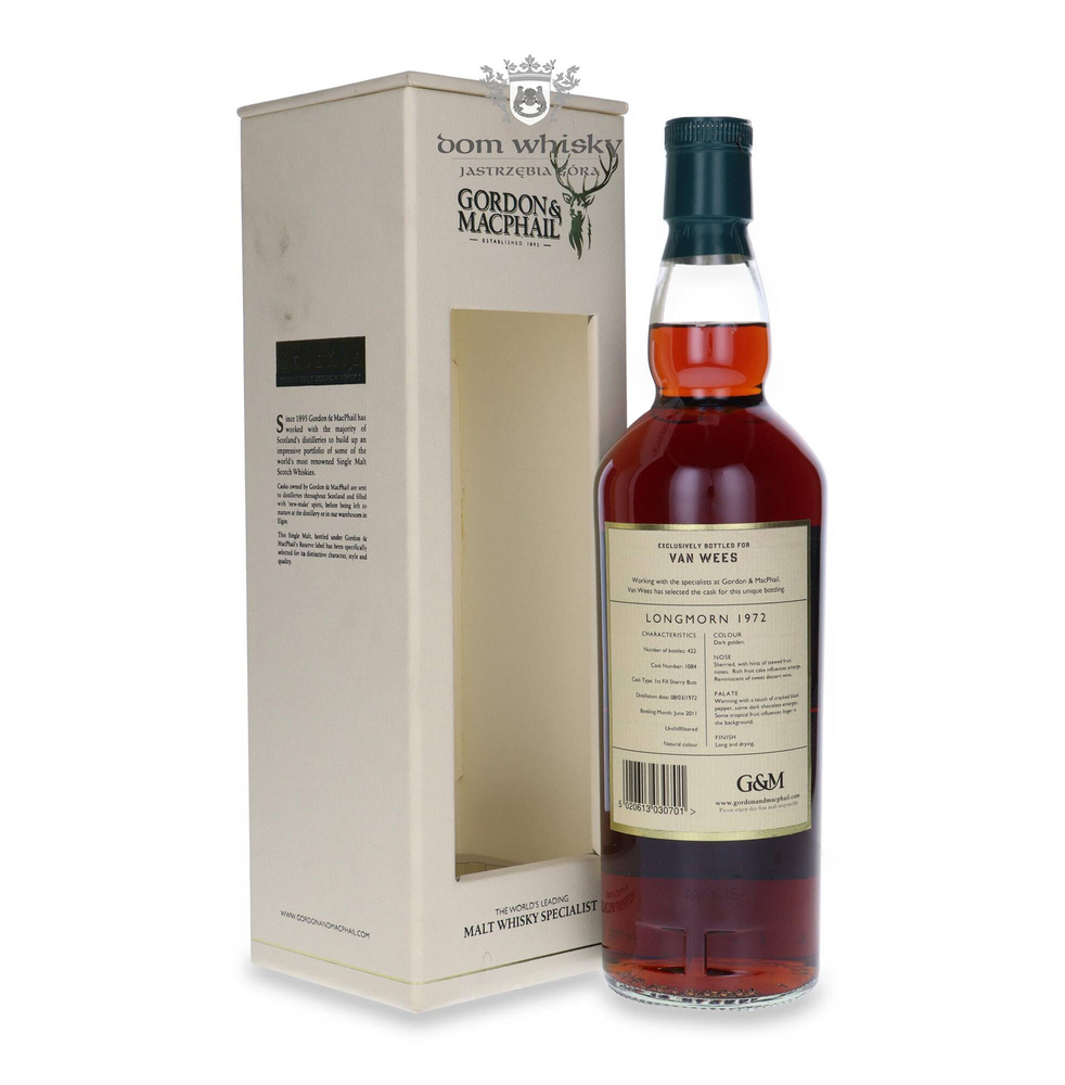 Longmorn 1972, (Bottled 2011) Gordon & MacPhail / 53,4%/0,7l