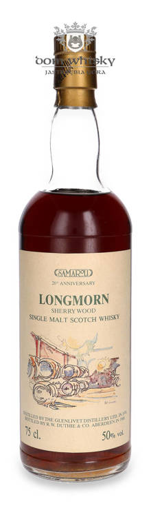 Longmorn 1974 (Bottled 1988) Samaroli 20th Anniversary / 50% / 0,75l	
