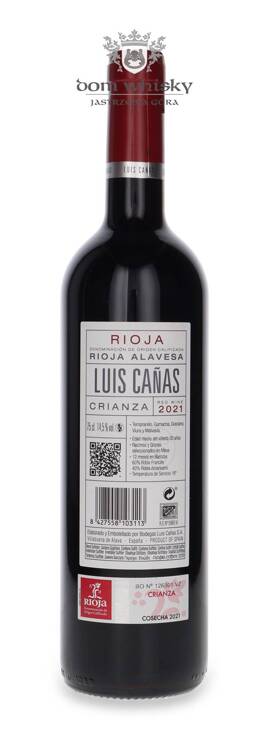 Luis Cañas Crianza 2021 / 14,5%/ 0,75l