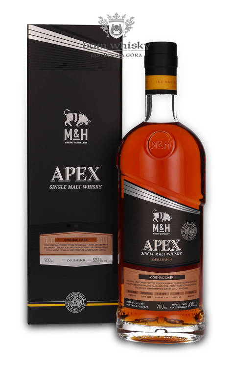 M&H Apex, Cognac Cask Batch 003 / 59,4% / 0,7l