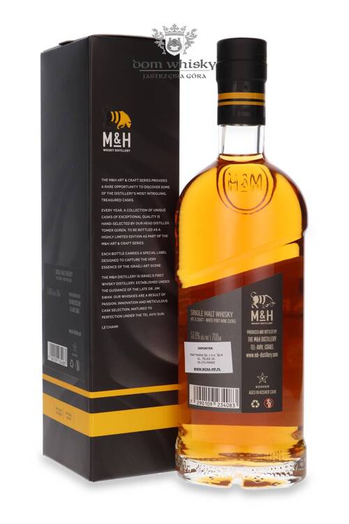 M&H Art & Craft White Port Casks / 53,6%/ 0,7l	