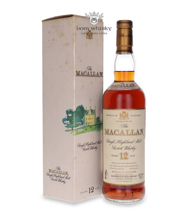 Macallan 12-letni (Matured in Sherry Casks) /43%/0,7l