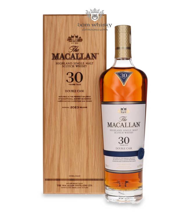 Macallan 30-letni Double Cask (2023 Release) / 43%/ 0,7l                                                    