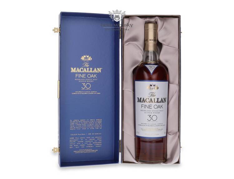 Macallan 30-letni Fine Oak (Bourbon & Sherry Casks) /43%/0,7l