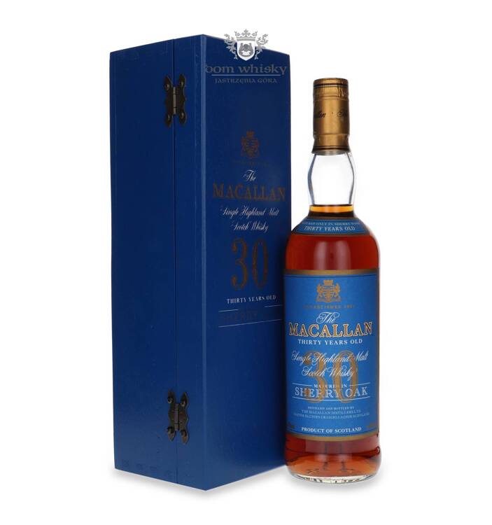 Macallan 30-letni Matured in Sherry Oak (Blue Label) /43%/0,7l